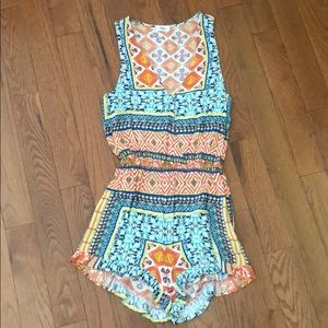 Cute print  romper